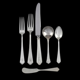 Watson Martha Washington Sterling Silver Flatware Service