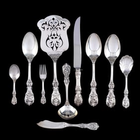 10 Pieces of Reed & Barton Francis I Sterling Silver Flatware