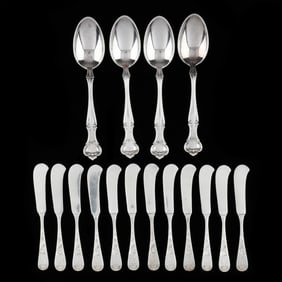 A Selection of American Sterling Silver Flatware
