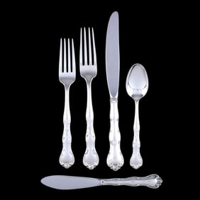 Gorham Rondo Sterling Silver Flatware Service