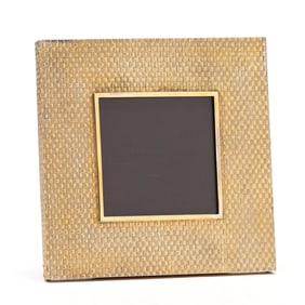 An Italian Gilt Metal Picture Frame by Cartier