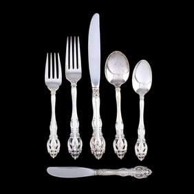Gorham La Scala Sterling Silver Flatware Service