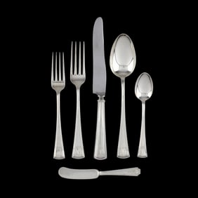 Dominick & Haff Virginia Sterling Silver Flatware Service