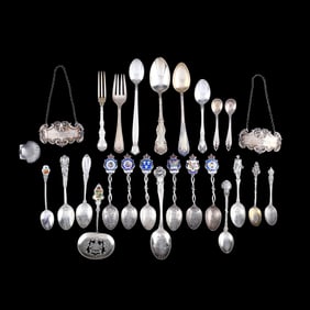 Assortment of Sterling Silver Flatware and Accessories