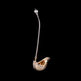 A Coin Silver Figural Ladle By George Sharp