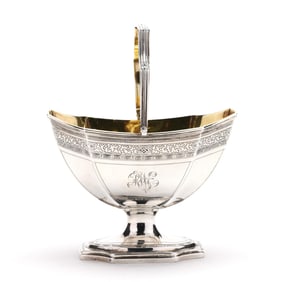 George III Silver Sugar Basket, Mark of William Sumner I