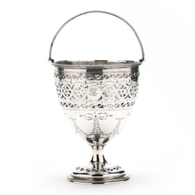 George III Silver Sugar Basket, Mark of Robert Hennell I
