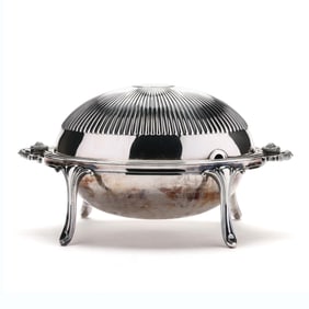 Victorian Silver-Plated Breakfast Server, Mark of Mappin & Webb