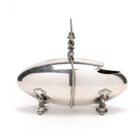An English Silver-Plated Spoon Warmer by Mappin Brothers
