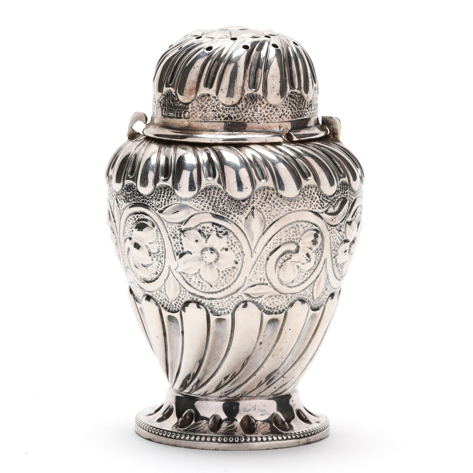 A Victorian Silver Caster, Mark of Howell & James Ltd (1 of 6)