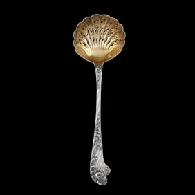 A French Silver Sugar Sifter, Mark of Victor Boivin