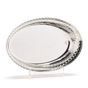 French Silver-Plated Reticulated Basket