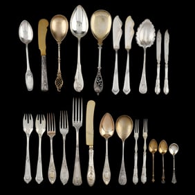 Selection of German Silver Flatware