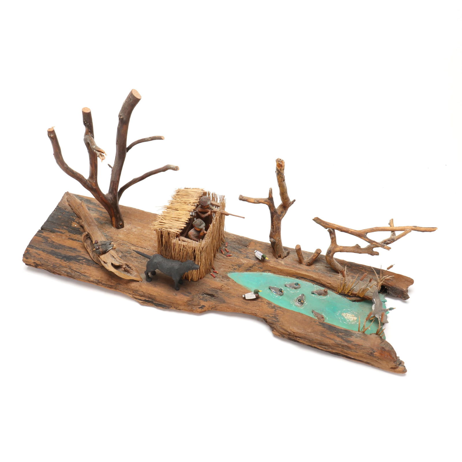 Vintage Duck Hunting Scene (1 of 12)