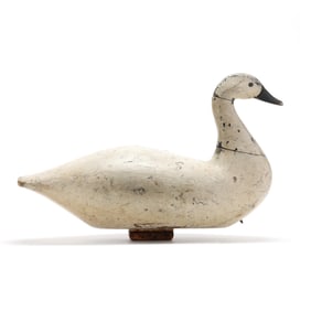 Rare and Important James Best (NC, 1866-1933), Swan