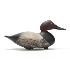 Rare Mitchell Fulcher (NC, 1869-1950), Canvasback