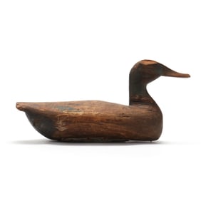 Rare and Important Solomon Beasley (NC, 1850-1935), Published Mallard