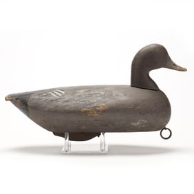 Rare Joe Hayman (NC, 1896-1974), Highly Published Gadwall from Bob Morse Stand