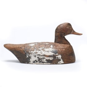Wallace O'Neal, Jr. (NC, 1896-1976), Canvasback from Joe Knapp Rig
