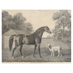 George Townley Stubbs (English, 1756-1815),  Dungannon and Lamb