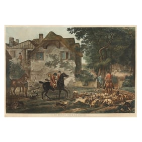After Carle Vernet (French, 1758-1836),  Le Départ Pour La Chasse