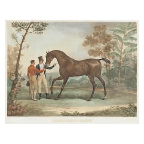 After Carle Vernet (French, 1758-1836),  Cheval Allant Au Manège