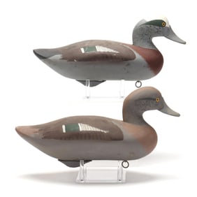 Captain Harry Jobes (MD, 1936-2019), Pair of Widgeon