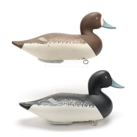 Charlie Bryan (MD, 1920-2008), Pair of Bluebills