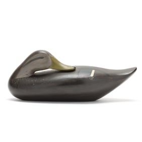 Madison Mitchell (MD, 1901-1993), Sleeping Black Duck