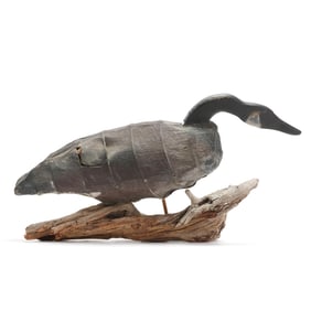 Caleb Cartwright (VA, 1893-1977), Stick Up Goose on Driftwood