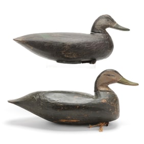 Doug Jester (VA, 1876-1961), Two Black Ducks