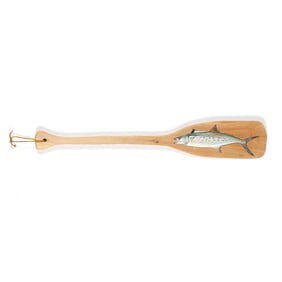 Duane Raver (NC, 1927-2022), Spanish Mackerel on Paddle