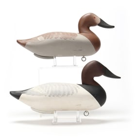 Charlie Bryan (MD, 1920-2008), Pair of Canvasbacks