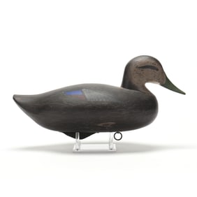 Jim Pierce (b 1934), Oversized Black Duck
