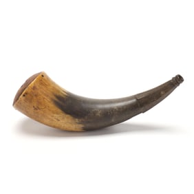 Early Piedmont North Carolina Powder Horn