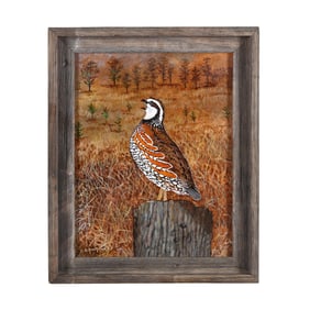 Duane Raver Jr. (NC, 1927-2022), Calling Quail