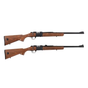 Two Daisy Legacy .22 Cal. Bolt-Action Rifles