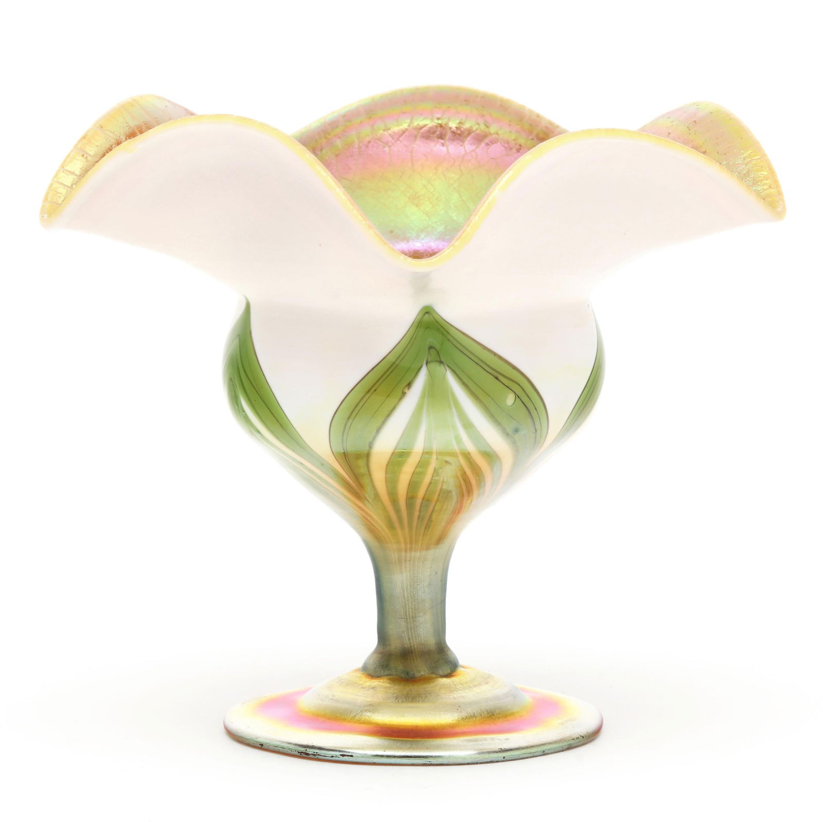 L.C. Tiffany, Favrile Glass Vase (1 of 5)
