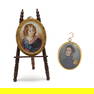 Two 19th Century Continental Miniature Portraits