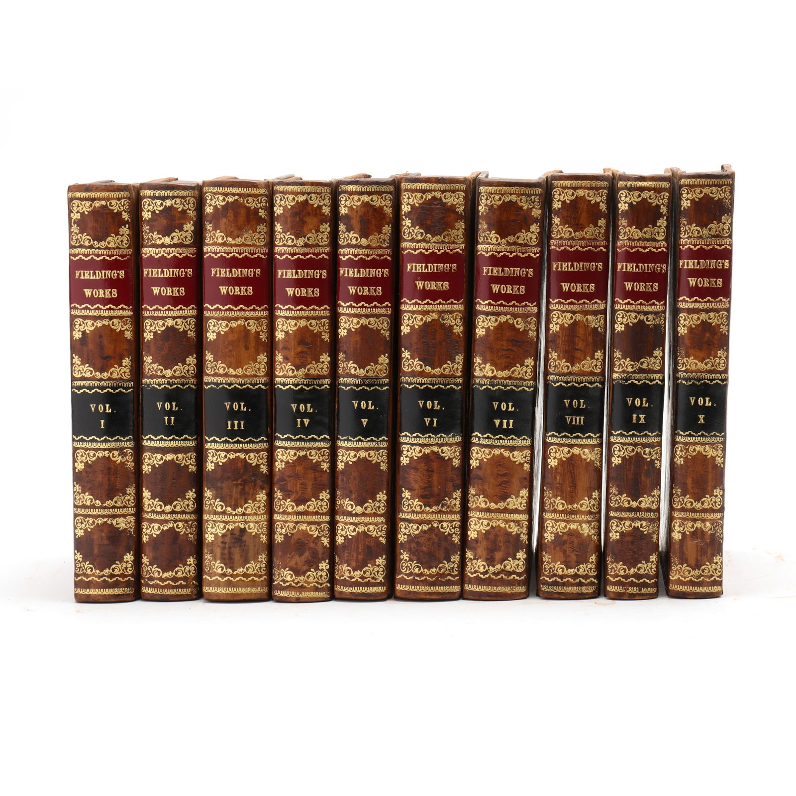 A Complete Set of The Works of Henry Fielding: A Complete Set of The Works of Henry Fielding Henry Fielding. THE WORKS OF HENRY FIELDING, ESQ; WITH THE LIFE OF THE AUTHOR. (10) volumes (complete). New edition. London: printed for W. Strahan, et al