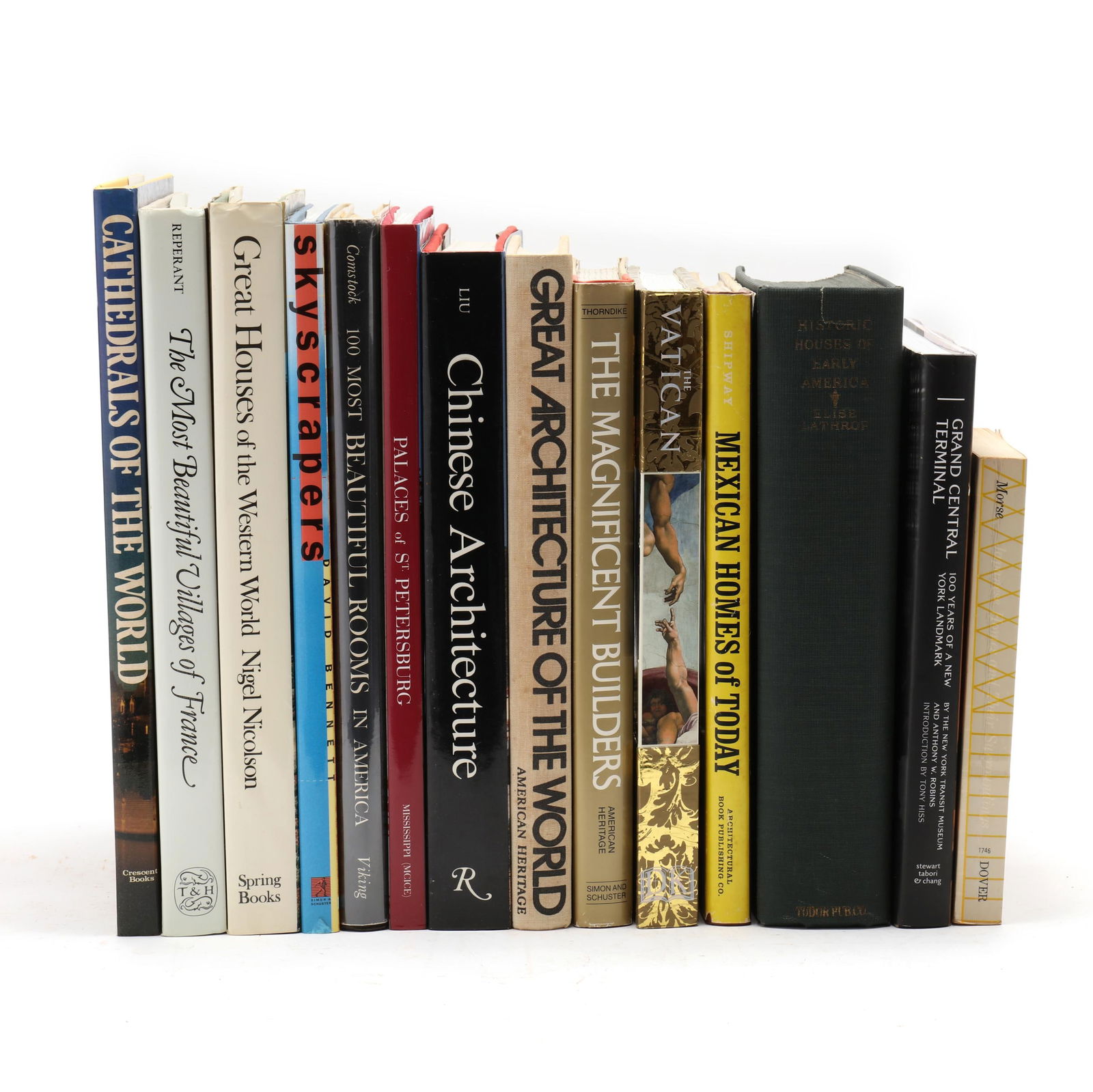 A Large Group of Books on Architecture, Historic Homes, and Important Monuments (1 of 7)