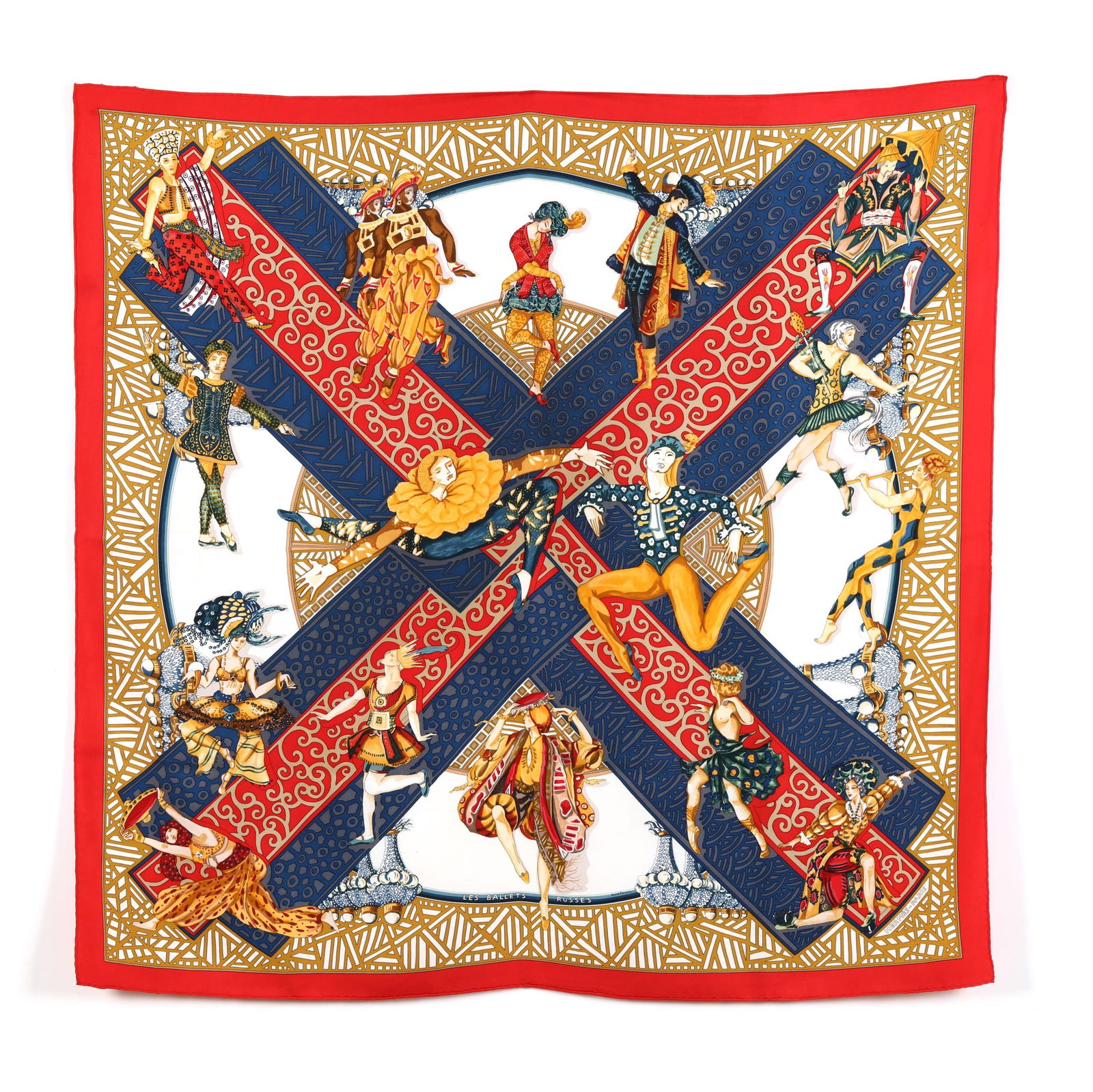 Silk  Les Ballets Russes  Scarf, Hermès (1 of 8)