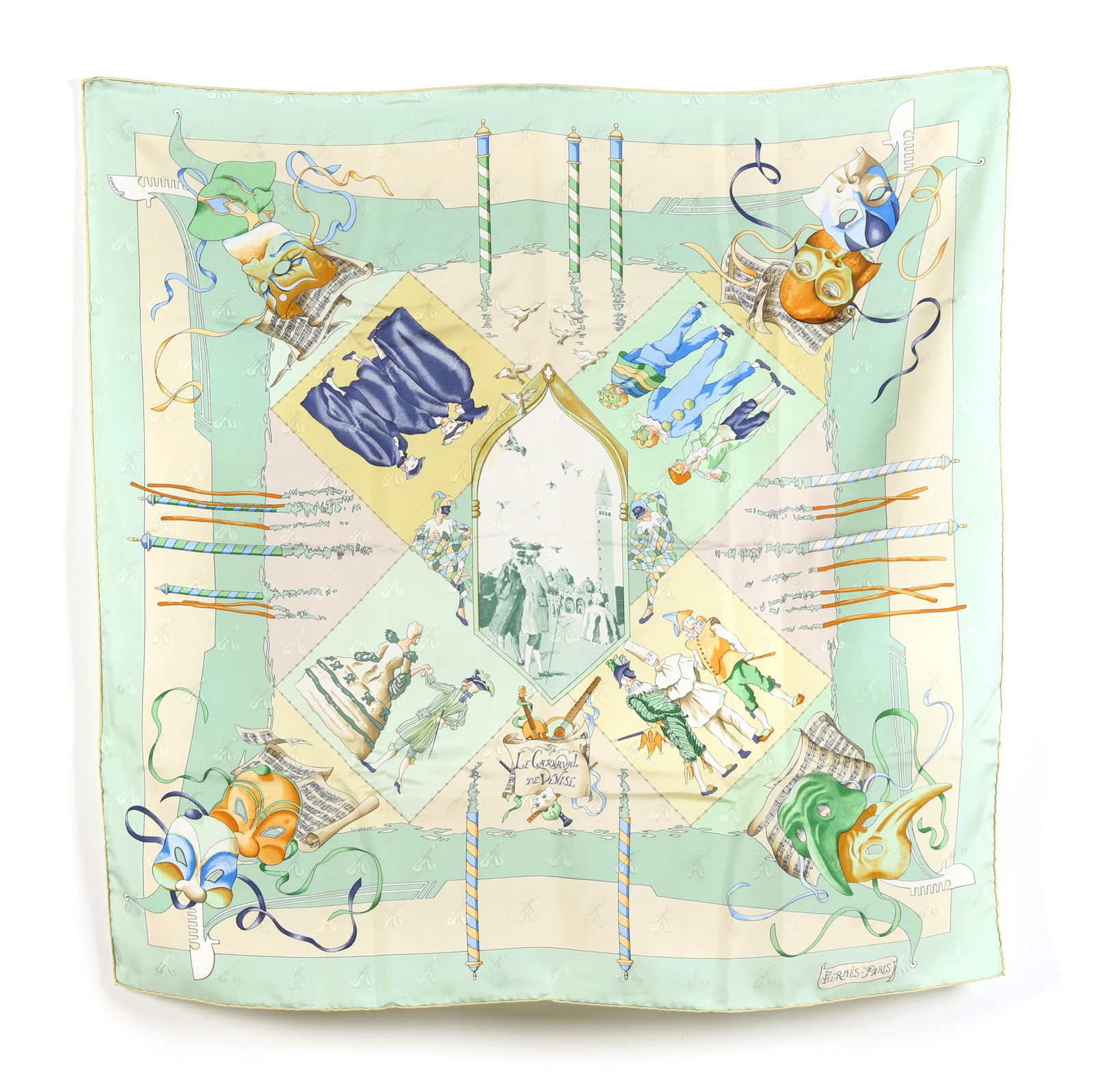 Silk  Le Carnaval de Venise  Scarf, Hermès (1 of 8)
