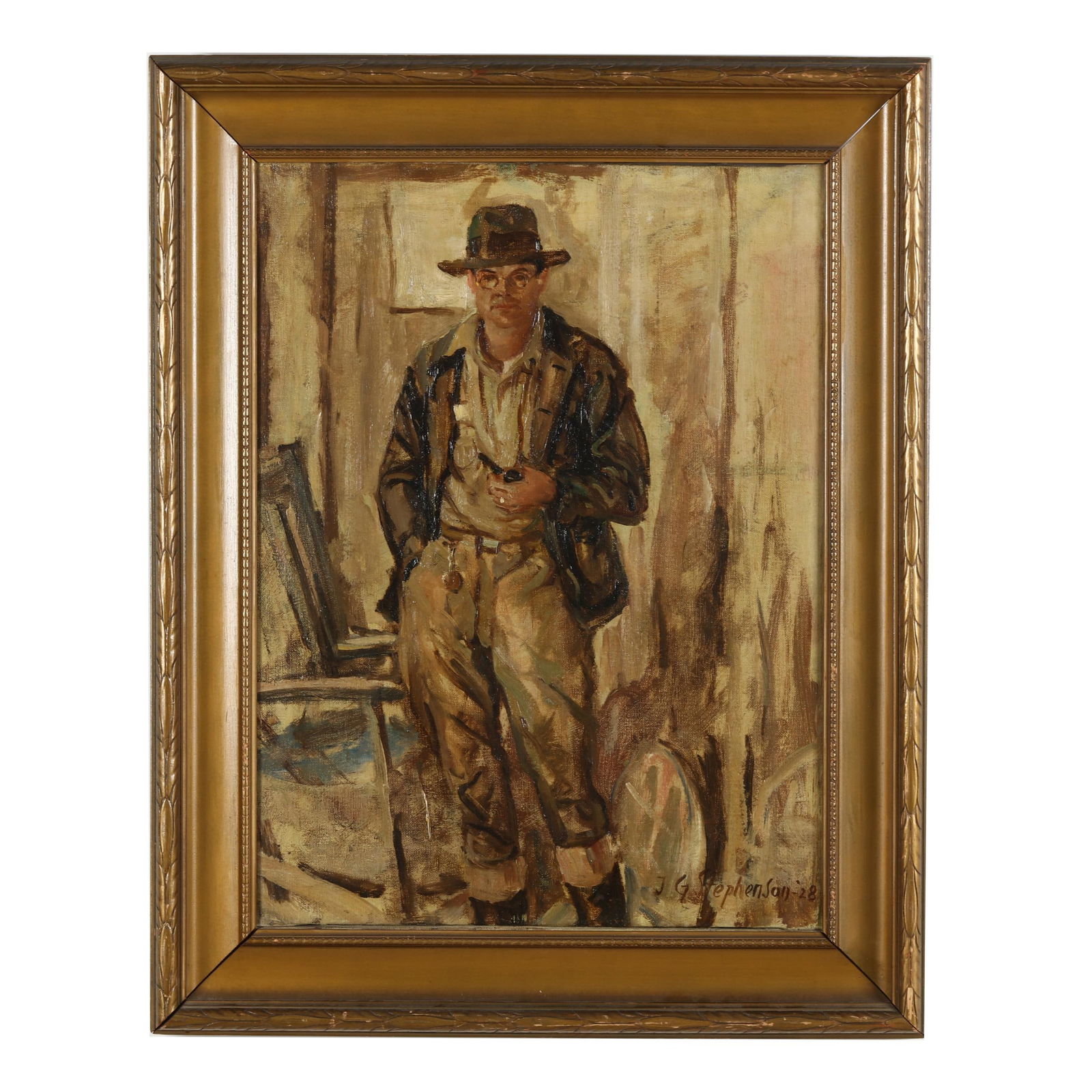 J. G. Stephenson (American, 20th Century), Portrait of Mr. Jones (1 of 5)