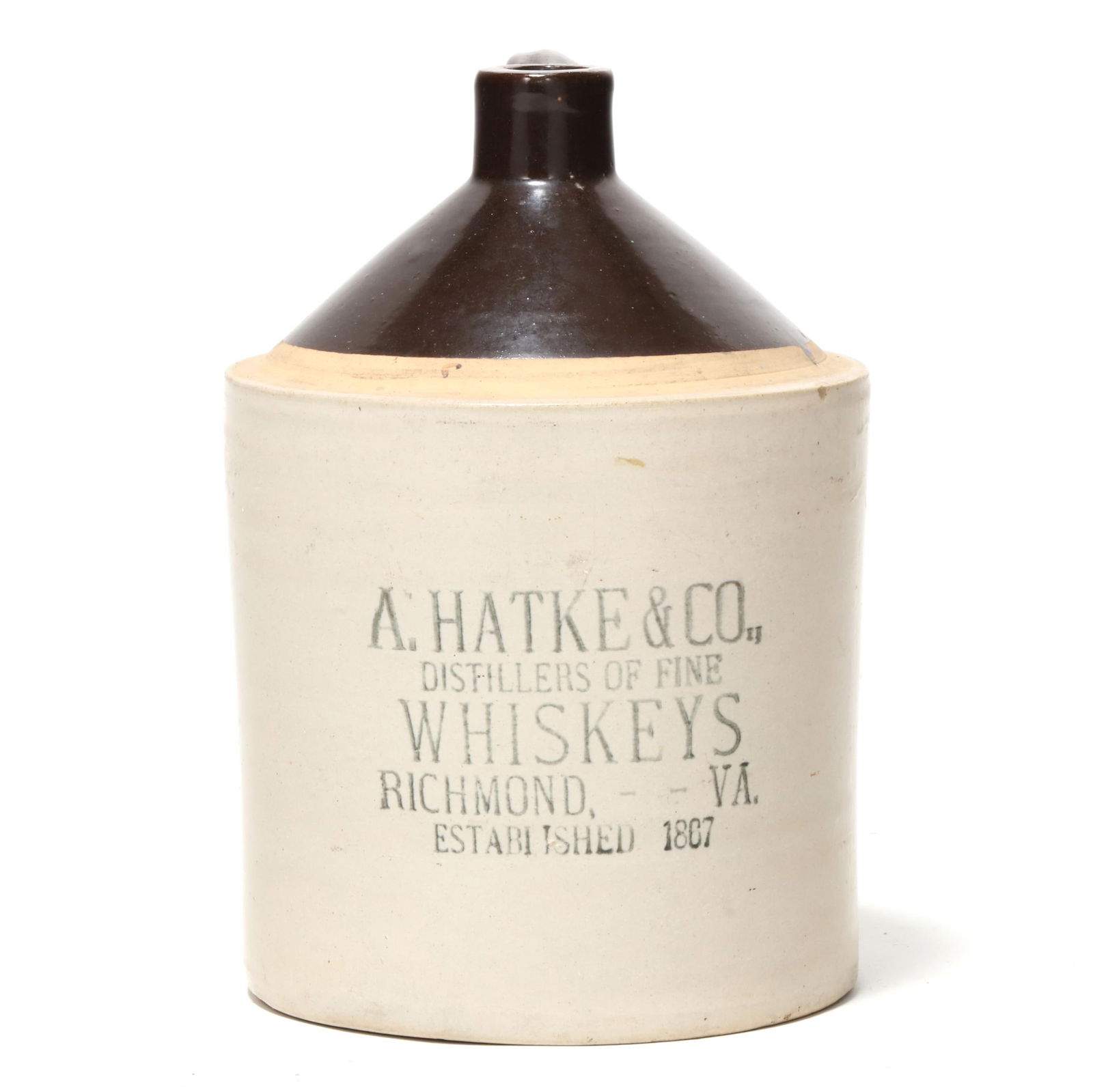 A. Hatke & Company Whiskey Jug, Richmond, Virginia (1 of 5)