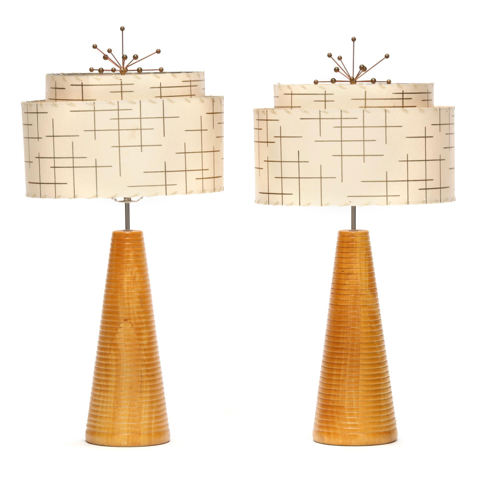 Pair of Midcentury Style Table Lamps (1 of 5)
