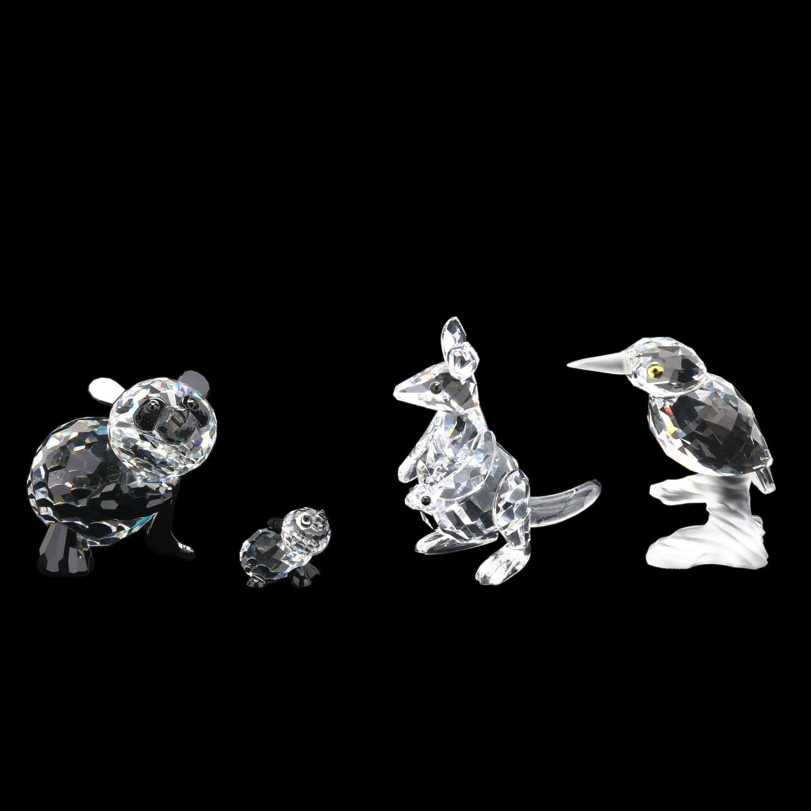 Four Swarovski Crystal Animals (1 of 9)