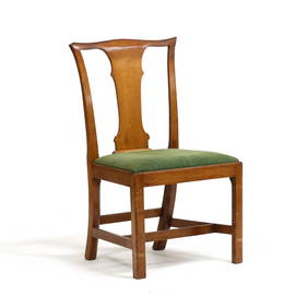 Southern Walnut Chippendale Side Chair (1 of 6)