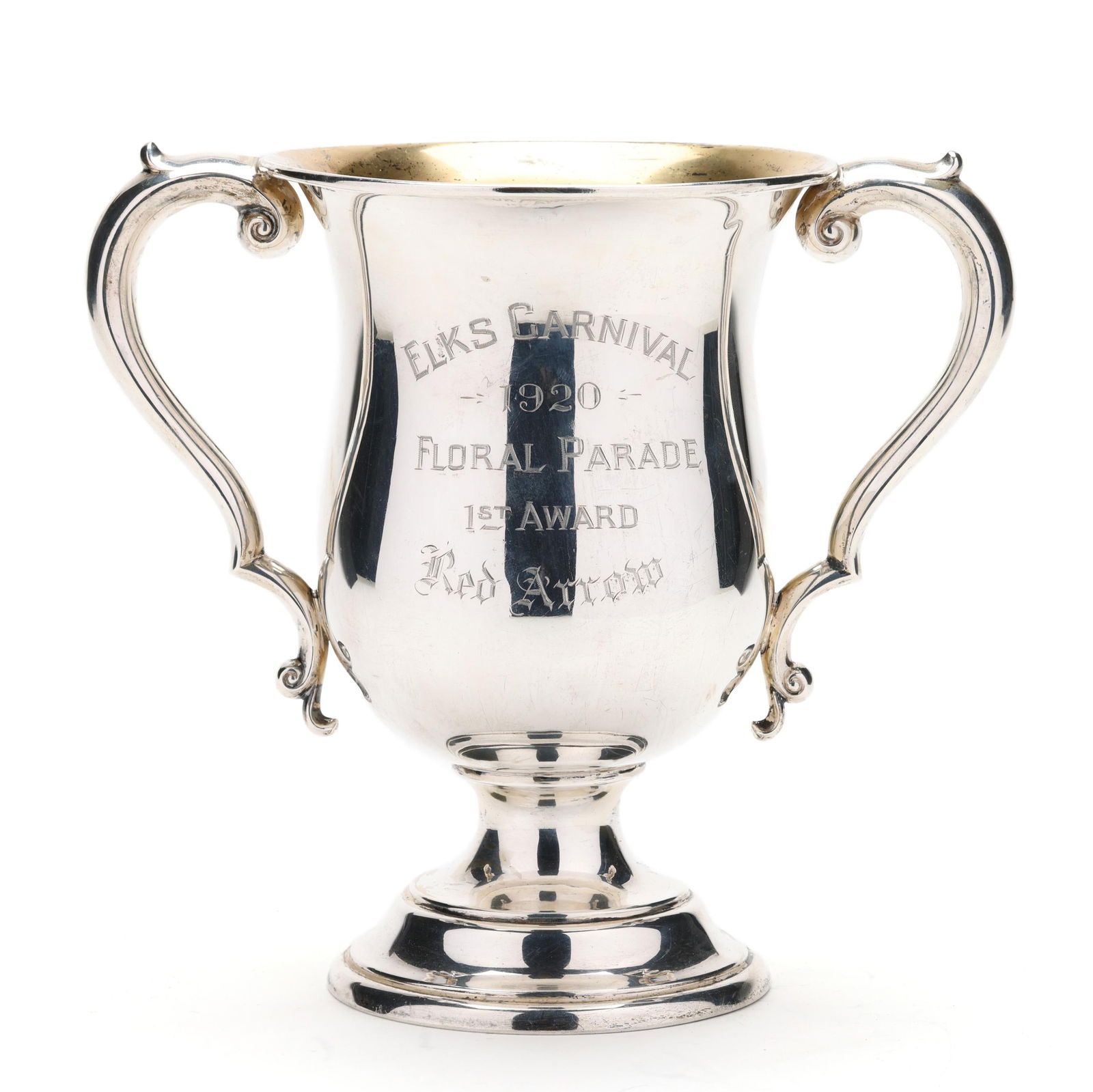 Meriden Brittania Co., Sterling Silver Trophy Cup (1 of 5)