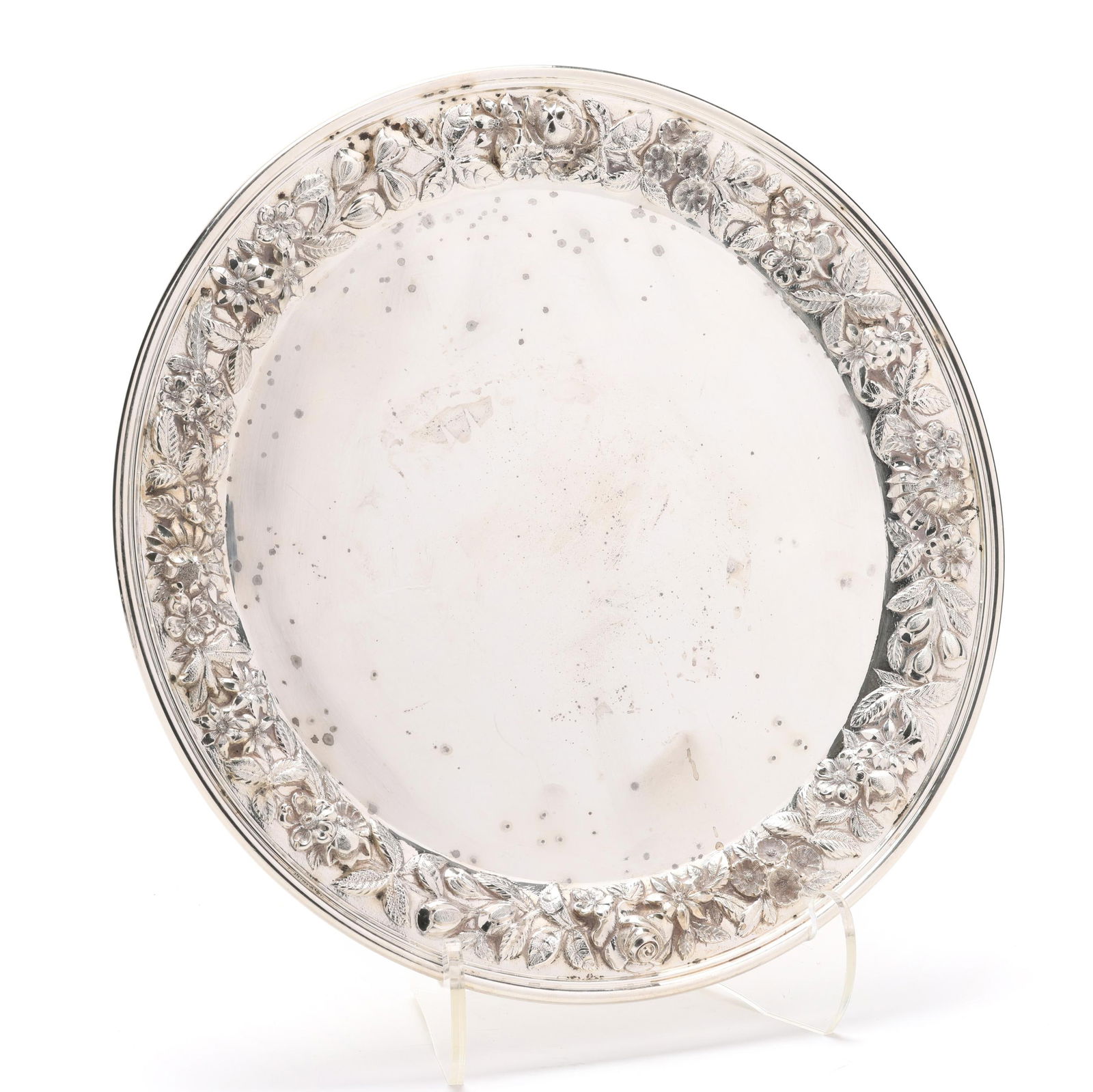 S. Kirk & Son  Repousse  Sterling Silver Tray (1 of 4)